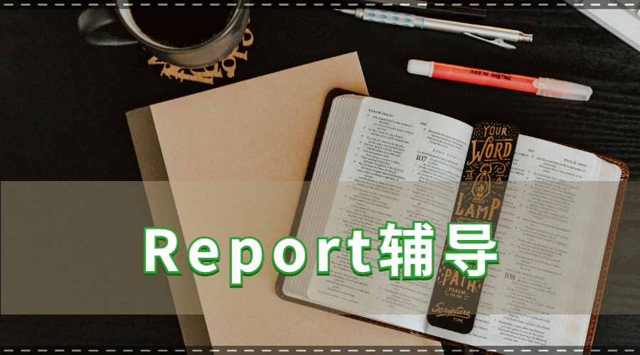 留学生report结构