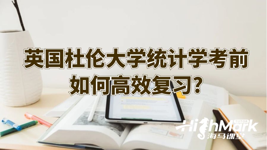 英国杜伦大学统计学考前如何高效复习?