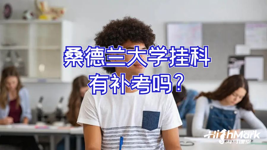 桑德兰大学挂科有补考吗?