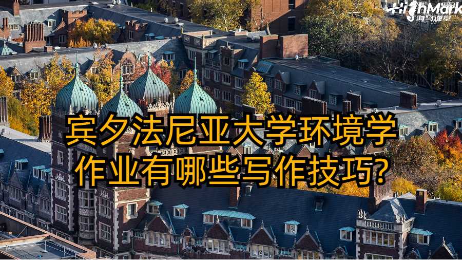 宾夕法尼亚大学环境学作业有哪些写作技巧?