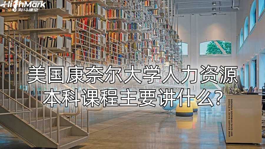 美国康奈尔大学人力资源本科课程主要讲什么?