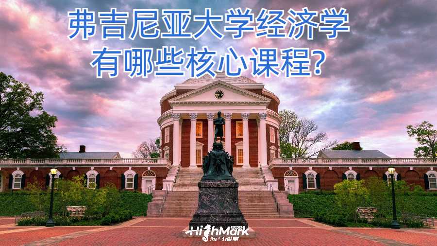 弗吉尼亚大学经济学有哪些核心课程?