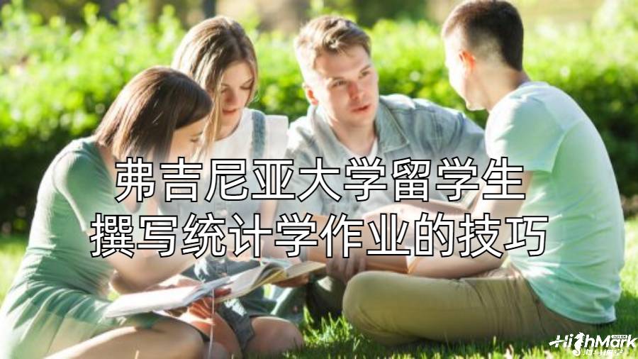 弗吉尼亚大学留学生撰写统计学作业的技巧