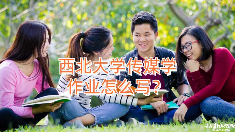 西北大学传媒学作业怎么写？