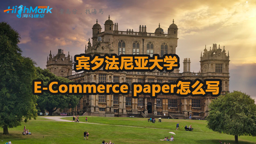 宾夕法尼亚大学E-Commerce paper怎么写