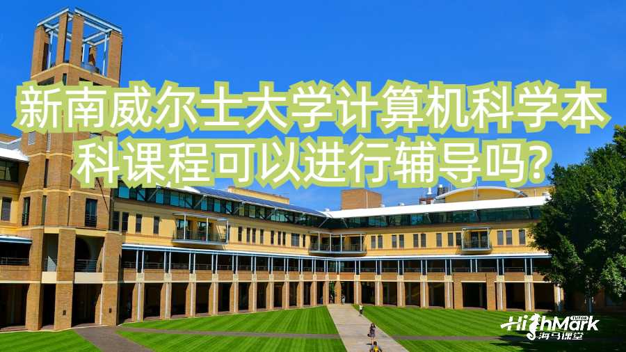 新南威尔士大学计算机科学本科课程可以进行辅导吗?