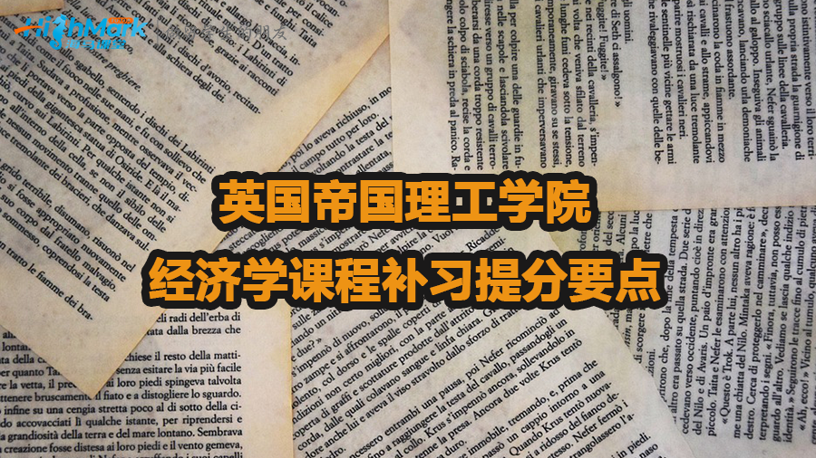 英国帝国理工学院经济学课程补习提分要点