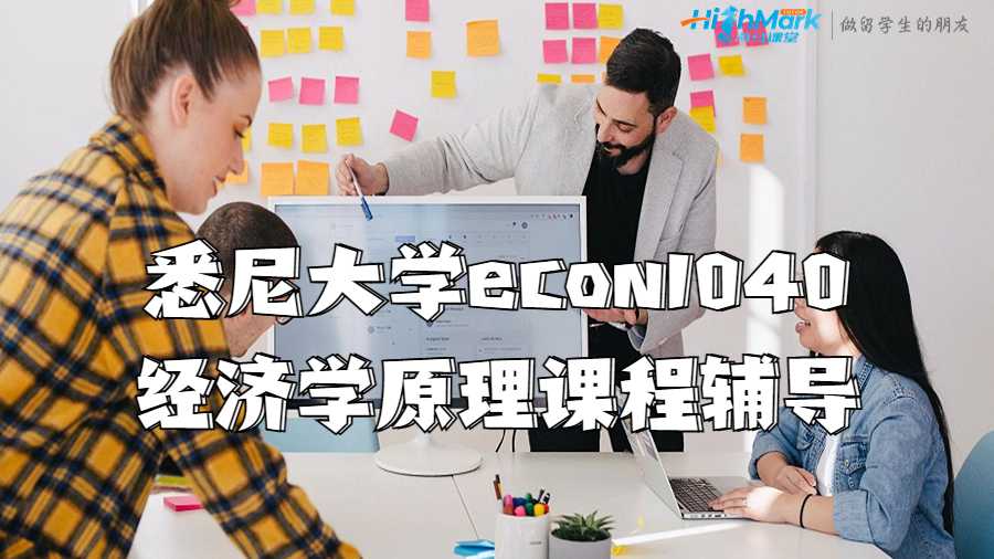 悉尼大学econ1040经济学原理课程辅导