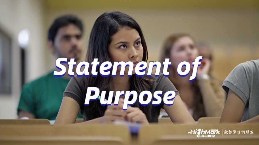 Statement of Purpose怎么写
