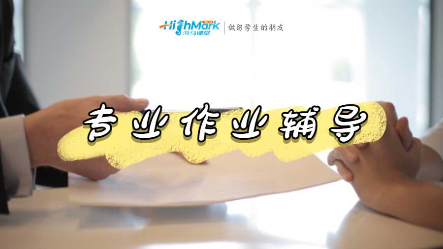 专业作业辅导