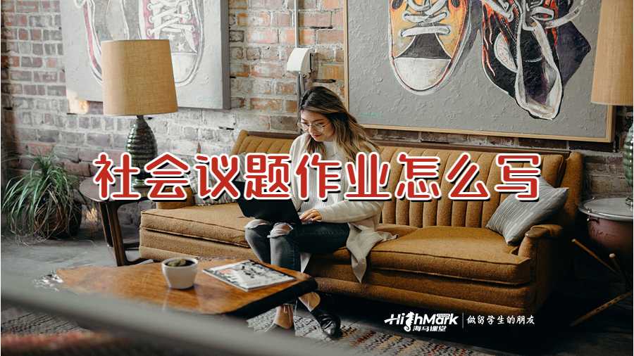 社会议题作业怎么写