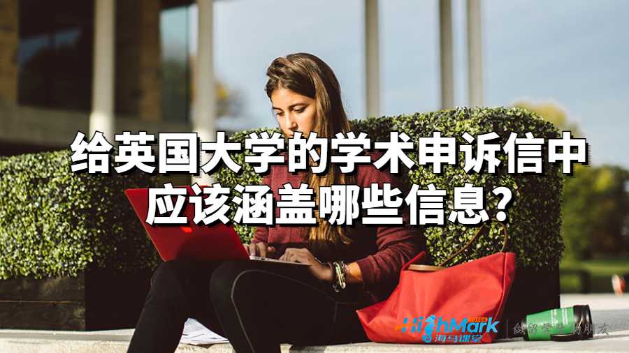 给英国大学的学术申诉信中应该涵盖哪些信息?