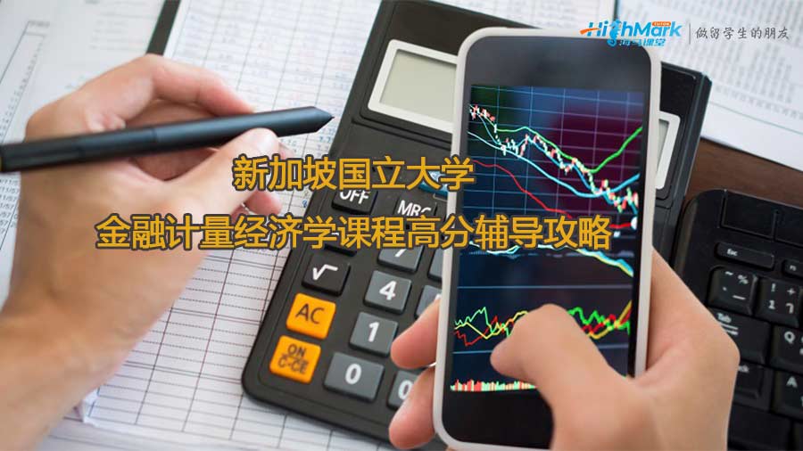 新加坡国立大学计量金融课程高分辅导攻略
