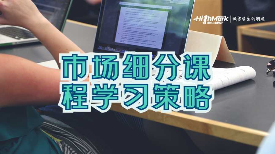 市场细分课程学习策略