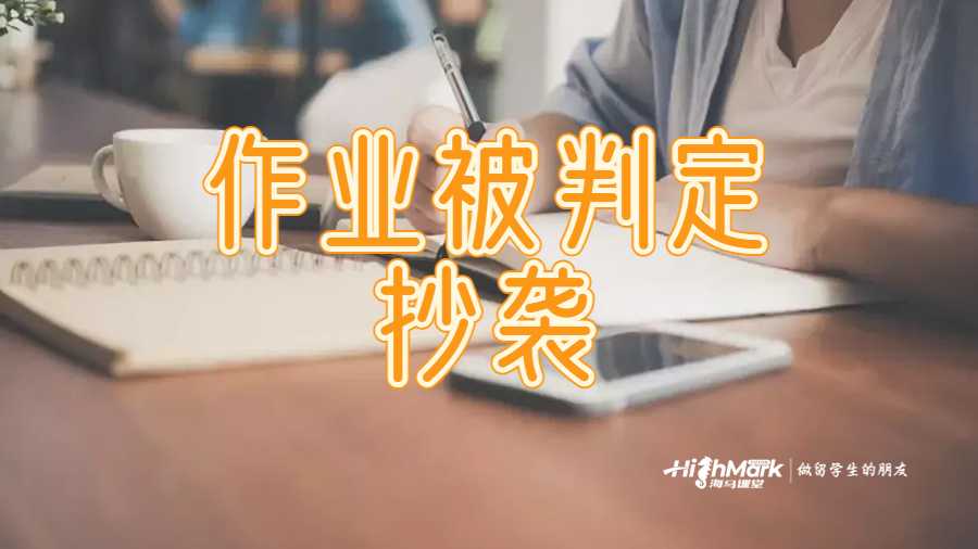 作业被判定抄袭