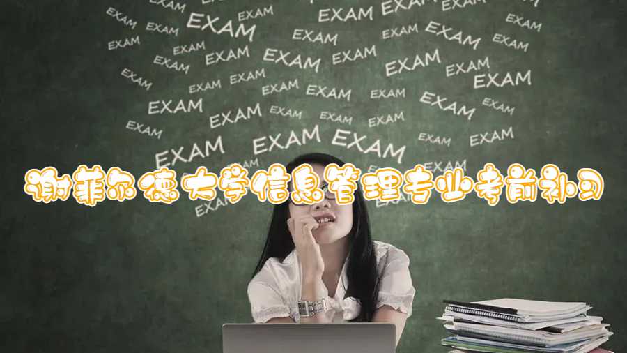 谢菲尔德大学信息管理专业考前补习