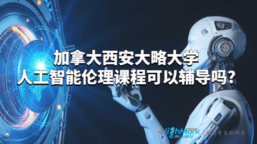 加拿大西安大略大学人工智能伦理课程可以辅导吗?