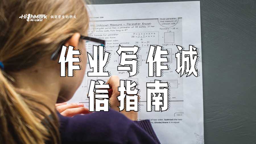 作业写作诚信指南
