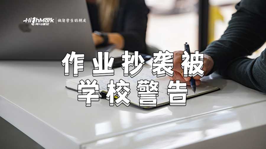 作业抄袭被学校警告