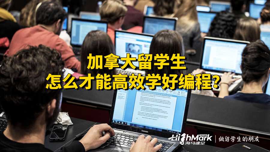 加拿大留学生怎么才能高效学好编程？
