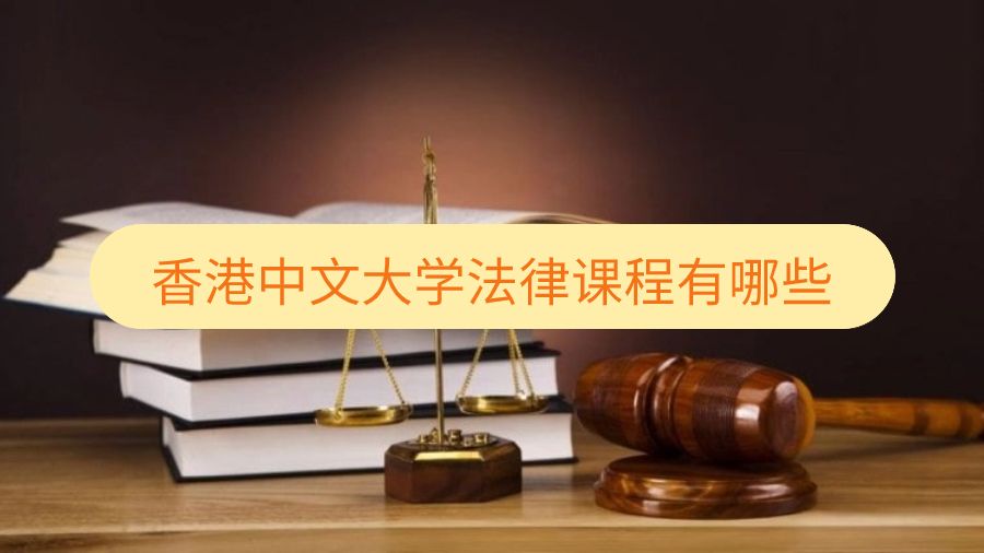 香港中文大学法律课程有哪些