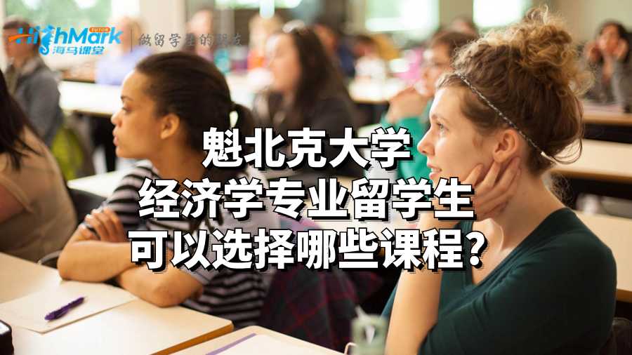 魁北克大学经济学专业留学生可以选择哪些课程?