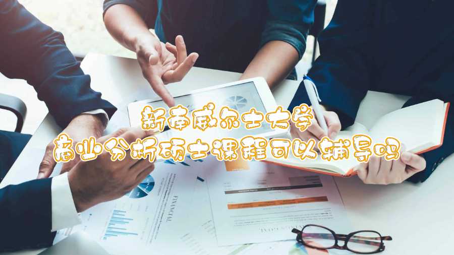 新南威尔士大学商业分析硕士课程可以辅导吗