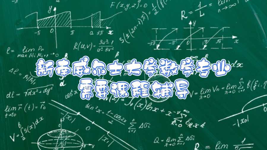 新南威尔士大学数学专业需要课程辅导