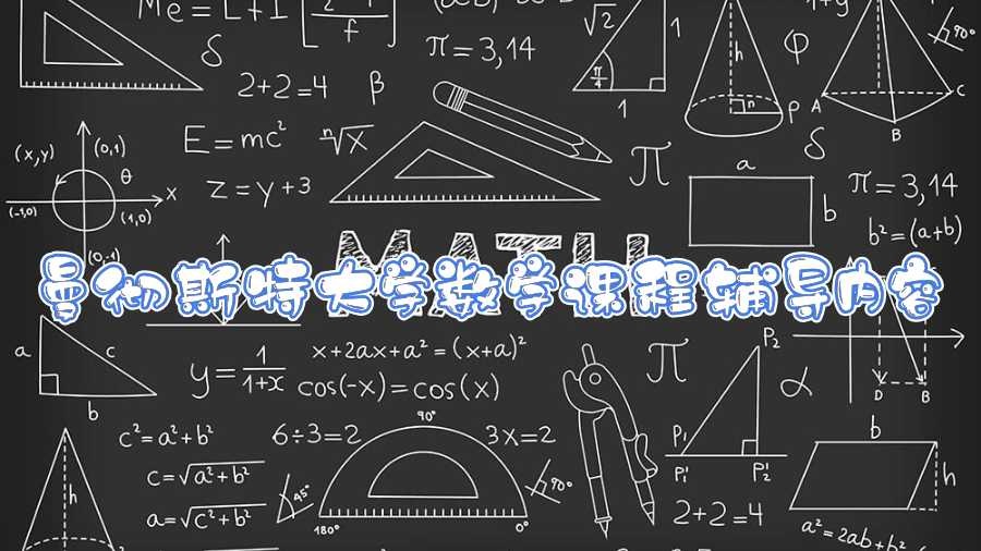 曼彻斯特大学数学课程辅导内容