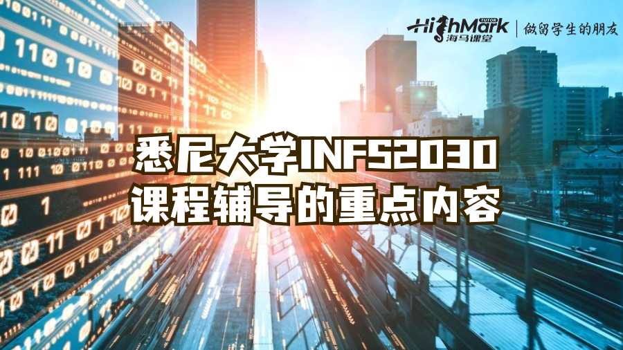 悉尼大学INFS2030课程辅导的重点内容