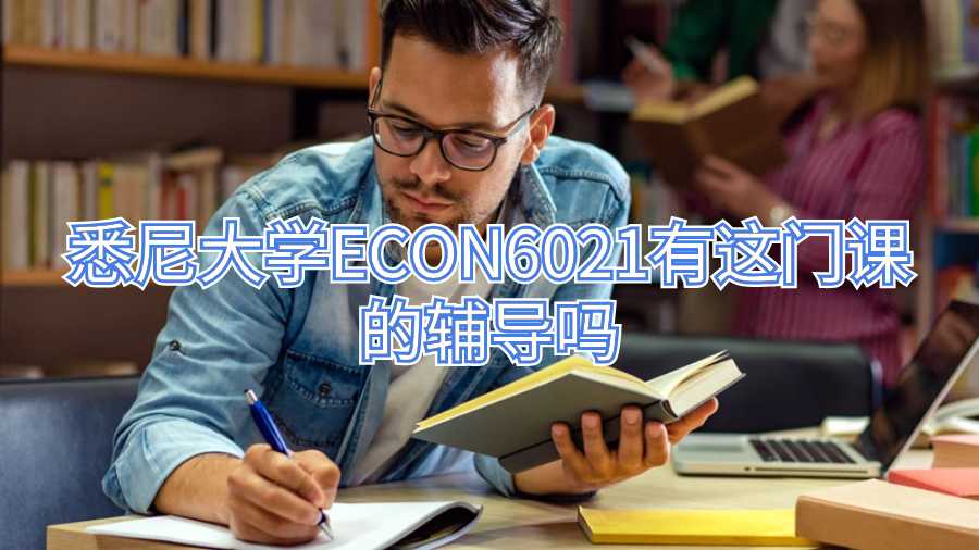 悉尼大学ECON6021有这门课的辅导吗