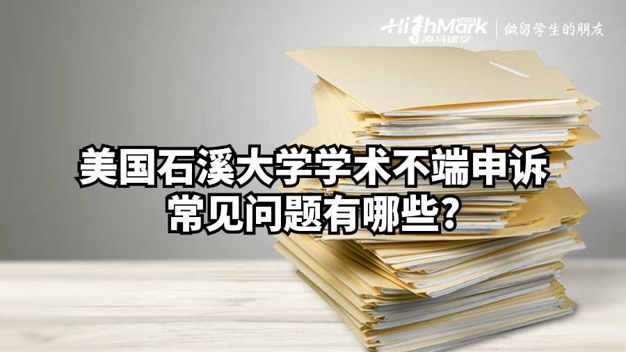 美国石溪大学学术不端申诉常见问题有哪些?