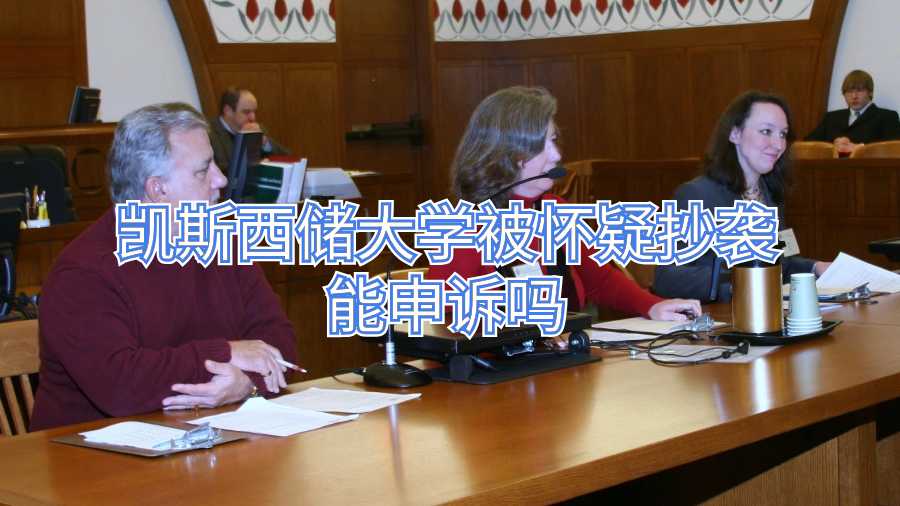 凯斯西储大学被怀疑抄袭能申诉吗