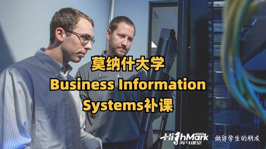 莫纳什大学Business Information Systems补课