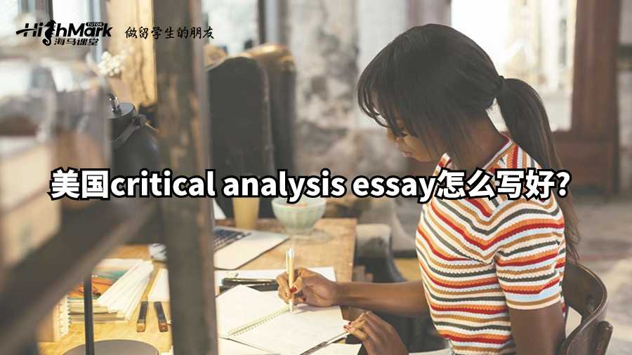 美国critical analysis essay怎么写好?