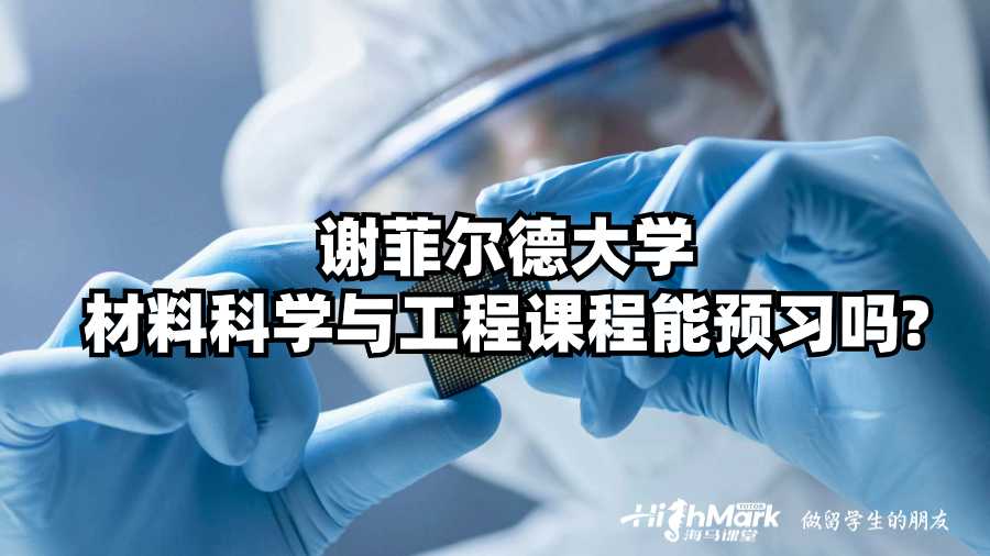 谢菲尔德大学材料科学与工程能预习吗?