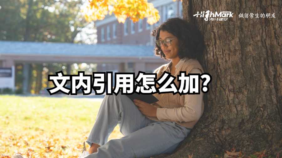 文内引用怎么加?