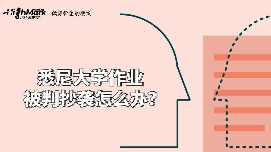 悉尼大学作业被判抄袭怎么办?