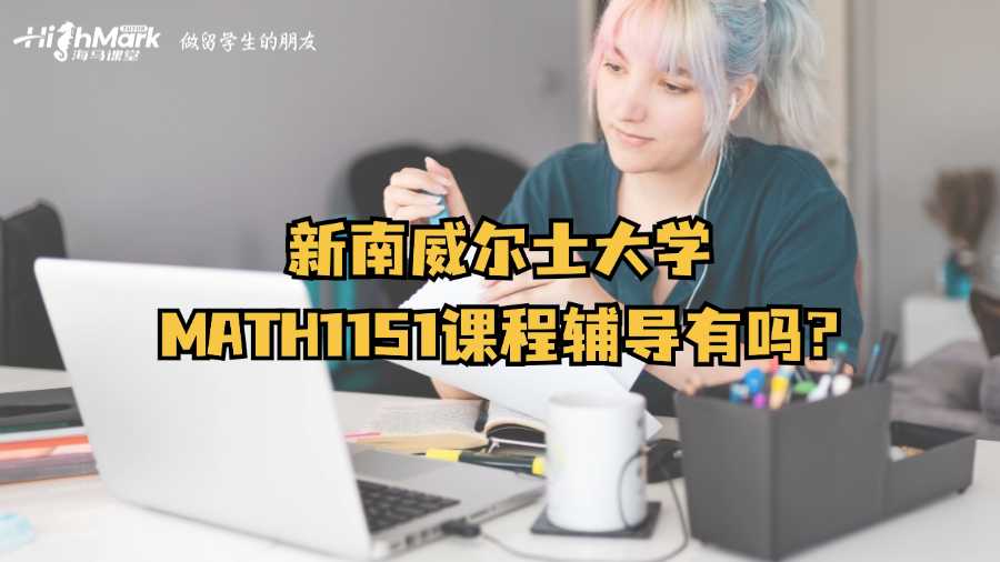 新南威尔士大学MATH1151课程辅导有吗?