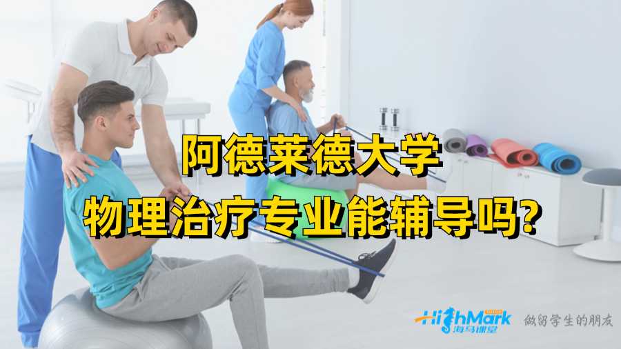 阿德莱德大学物理治疗专业能辅导吗?
