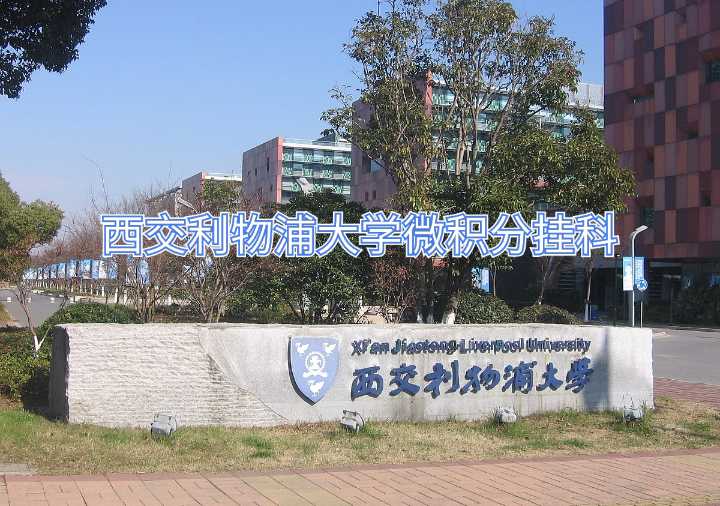 西交利物浦大学微积分挂科