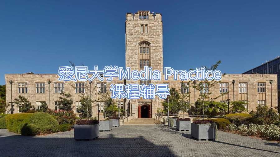 悉尼大学Media Practice课程辅导