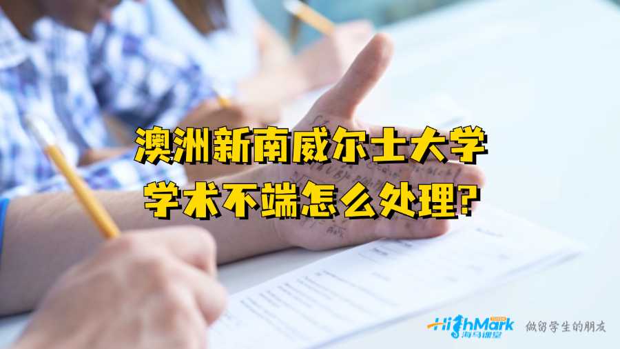 澳洲新南威尔士大学学术不端怎么处理?