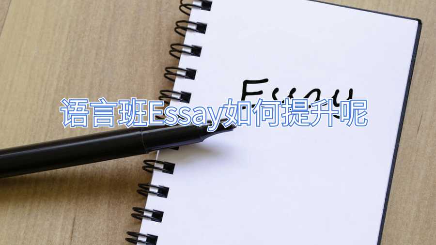 语言班Essay如何提升呢