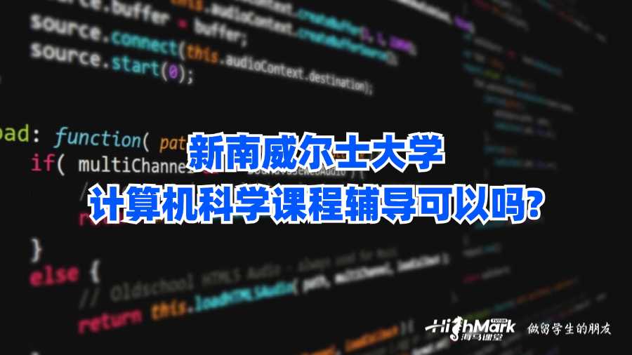 新南威尔士大学计算机科学课程辅导可以吗?