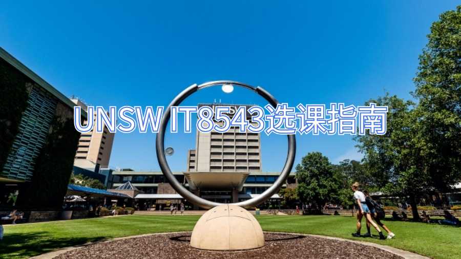 UNSW IT8543选课指南