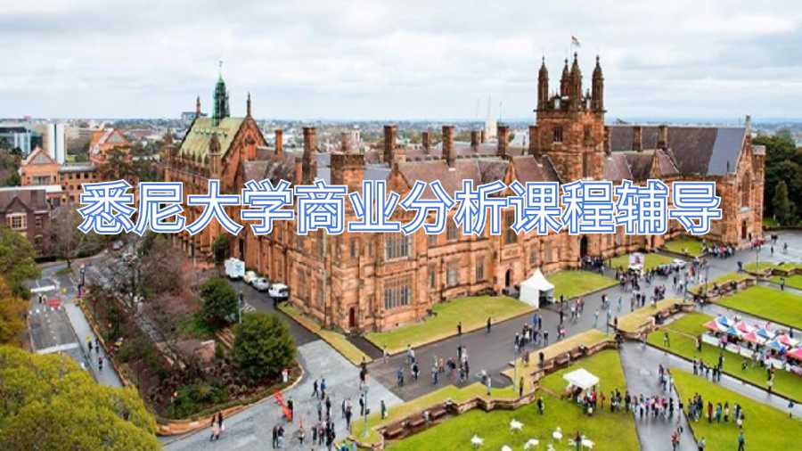 悉尼大学商业分析课程辅导