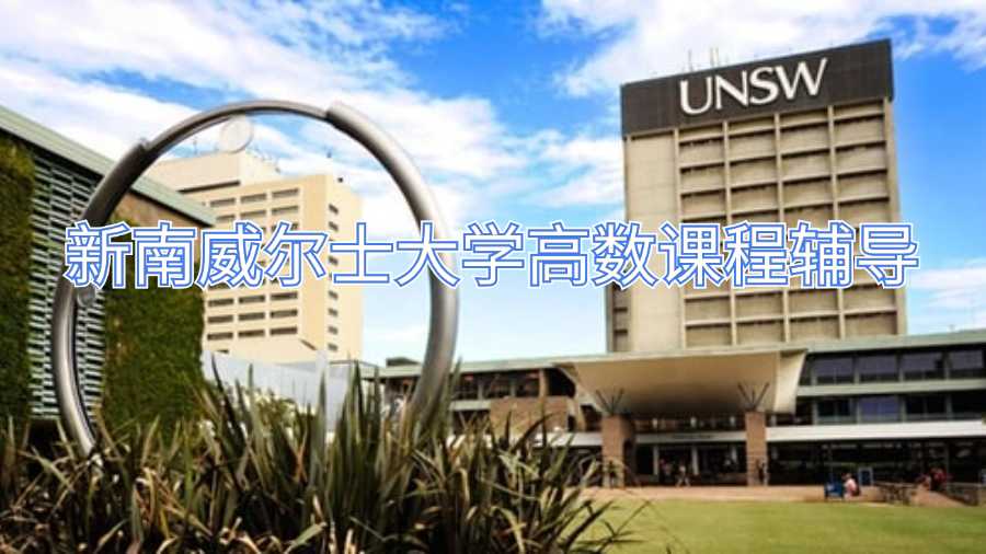 新南威尔士大学高数课程辅导