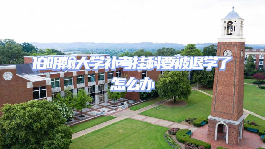 伯明翰大学补考挂科要被退学了怎么办