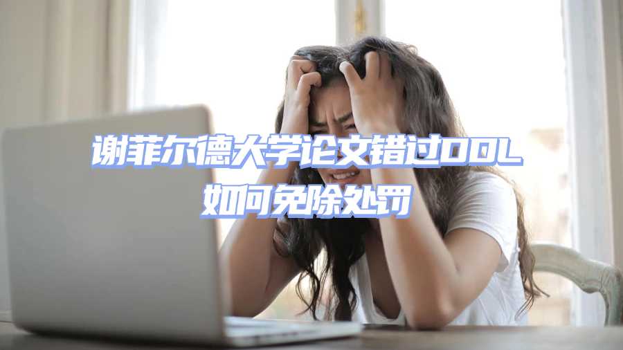 谢菲尔德大学论文错过DDL如何免除处罚